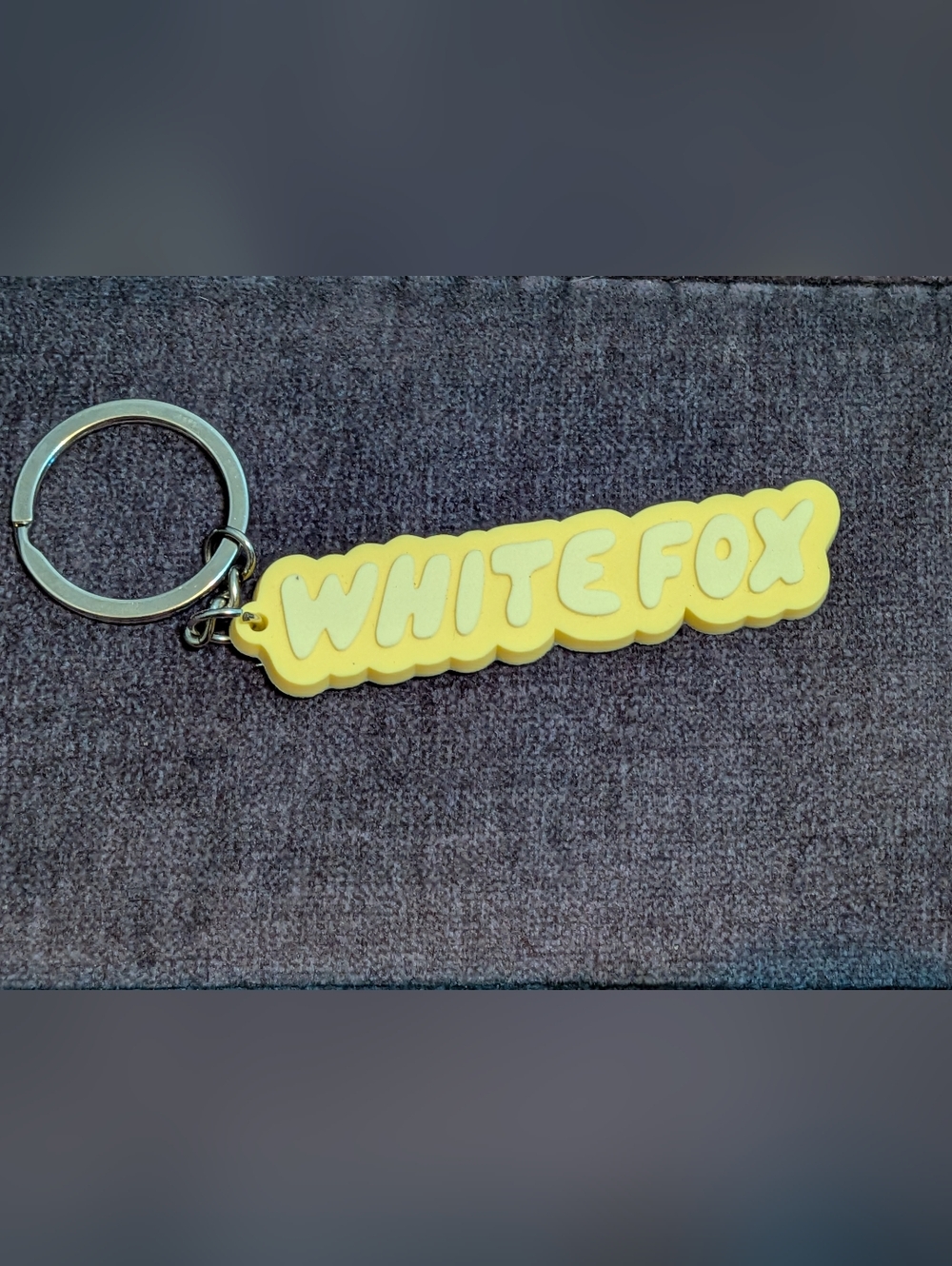 White Fox | “I’ve Got You” Keychain | Yellow | NWOT